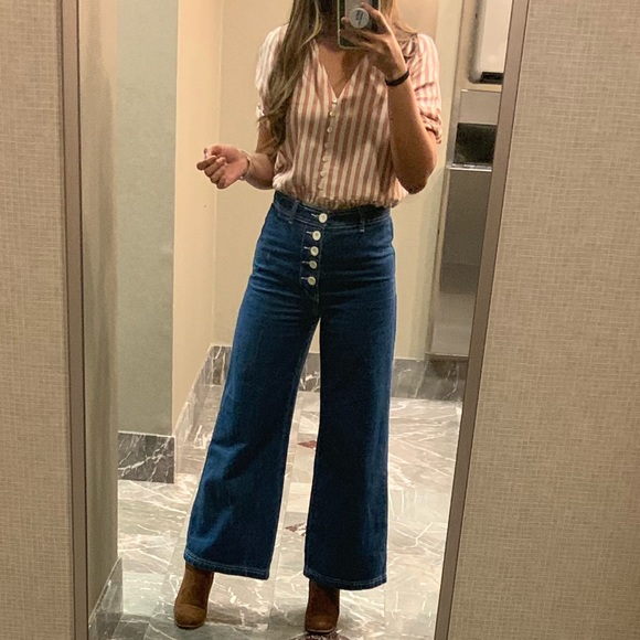 urban outfitters wide leg jeans